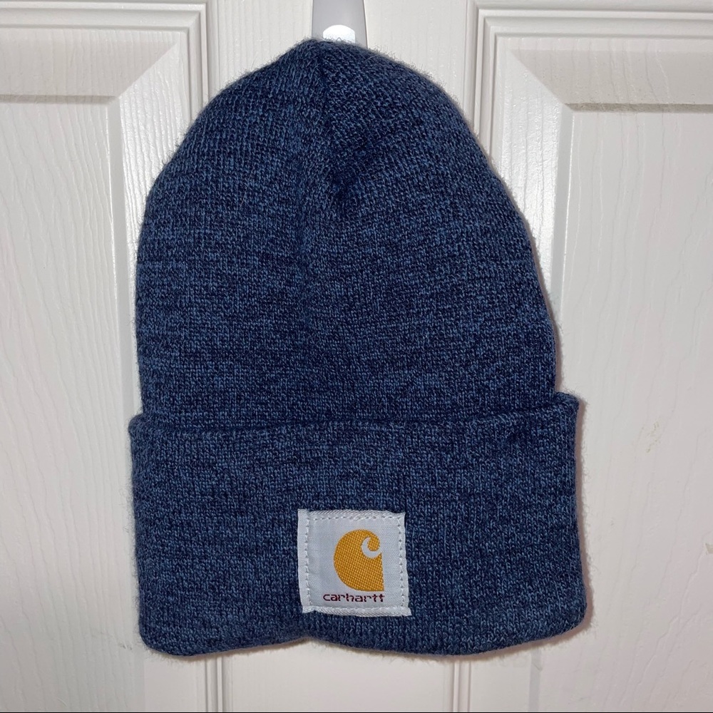 Blue Carhartt Beanie Hat